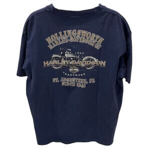 Vintage 2005 Hollingsworth Harley Davidson St. Augustine FL Men's XL T-shirt
